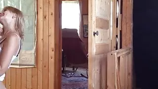 Skinny Blonde Wife Fantasy Fuck With Gas Fitter