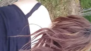 18 year old horny teen milf fucked – risky public sex