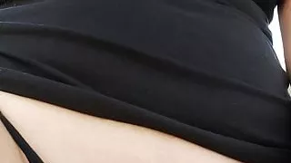 I'm Peeing and masturbating outside