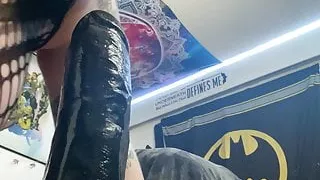 Polla Negra Grande, BBW, Dildo, Milf, Coño, Montar