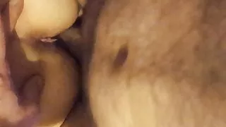 Doggy fucking, playing wifes asshole her juicy pussy