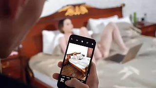 SIS.PORN. Girl is caught masturbating by stepbrother