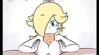 Super Smash Girls Titfuck! Rosalina