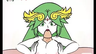 Super Smash Girls Titfuck! Palutena