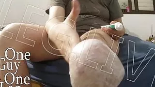 Fisheye Lotion 1leg.live come be my fan LBK Amputee Bear