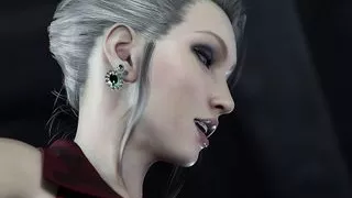 Scarlet Teasing a Big Cock