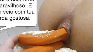 Sandwich With Taste Of My Anus. Anal, Selma