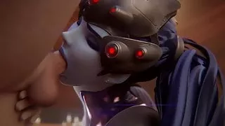 Widowmaker Sucking Cock by Fpsblyck