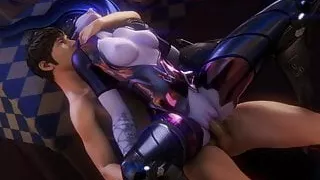 Widowmaker Reverse Cowgirl by Fpsblyck