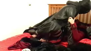 Fully Clothed Masks and CoatsFuck