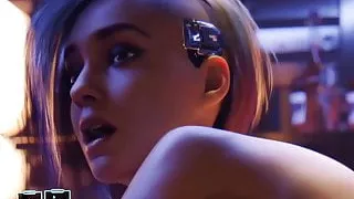Judy Alvarez Sex in Club - Cyberpunk 2077 Porno Mod xMod