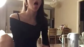 Asian chick is hot and can swallow my shaft