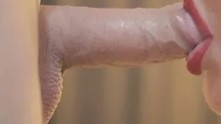 Made A Sloppy Blowjob For Him And He Shot His Cum In My Mouth