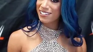 Sasha Banks slo-mo interview part 2