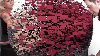 milf wild angel wants him to lick her red boots