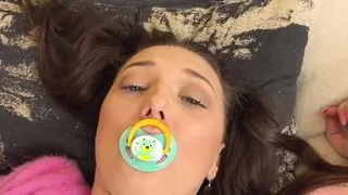 She sucked me like a bottle of milk