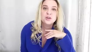 Stepmom prepares stepson's dick for college