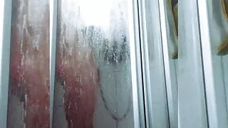 German guy in the shower