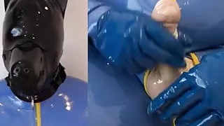 BDSM, Sperma, Fett, Schwuler Sex, Latexsex