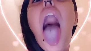 Tongue Spitting Horny Ahega0