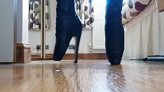 Walk in 9 inch heeled LSB ballet boots