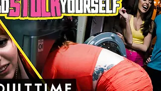 My Stepson and Stepdaughter Fuck Me Until I Get Unstuck