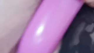 Pussy Vibrator Dildo playing