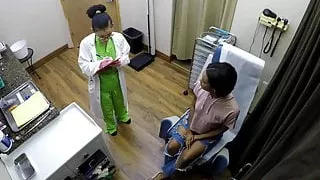 Nurse Lilith Rose Give Jackie Banes Her Yearly Checkup Gyno Exam