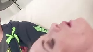 new blonde housewife gets swinger fuck