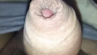 prepuce cock cum