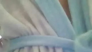 mature woman showing after bath