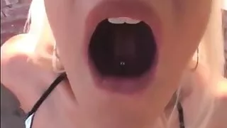 Drinking hot cum - Compilation