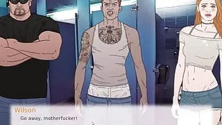 good girlgonebad-ashley in club with her slut college girlfriend 