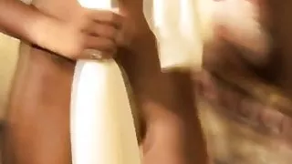 Hot Blonde MILF Striptease and Fingered to Orgasm