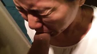 Korean Milf with Indian uncle sucking & fucking