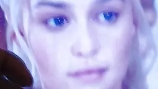 Queen Of Dragons Ebony Cumtribute For Emilia Clarke