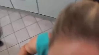 Swedish Milf Sucks And Fucks in The Kitchen