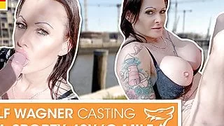 Berlin Fuck with MILF Julia, Exclusive! Wolfwagner.com