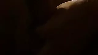 Stroking that dick sloppy