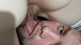 She loves my tongue in her ass