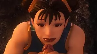 Chun-Li Ultimate Blowjob