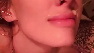 Blond Russian Chick Sucking Cock – Hard and Sloppy