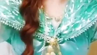Beautiful Kurdish woman dancing before sex