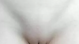 Sweet shaved cunt for licking, close-up, amateur