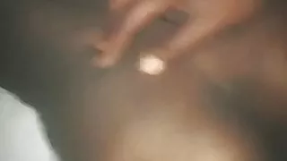 My wifey made me horny by grambing it so we went in