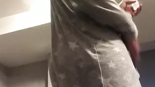 Swinging Hard on In Onesie