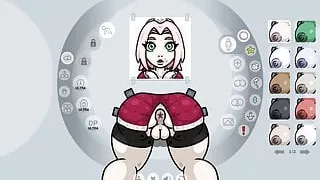 Fapwall Rule34 Hentai game Sakura from Naruto – rough fuck