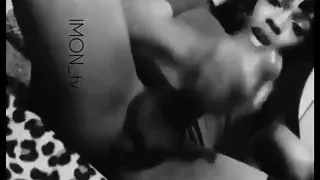 Bar, Velký Pták, černá, Creampie, Semnou, Eben