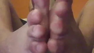 Jenna's foot tease and worship