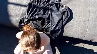 Jolie Fille Cum Dans Ma Culotte - Pov En Plein Air